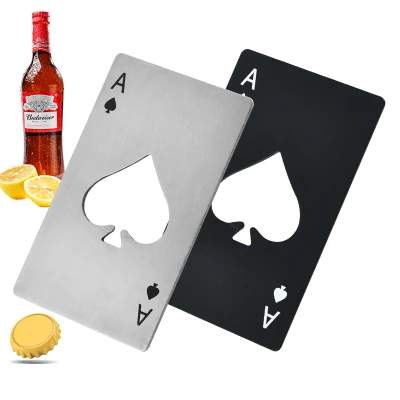 Ace of Spades Weinöffner Korkenzieher Edelstahl Korkenzieher